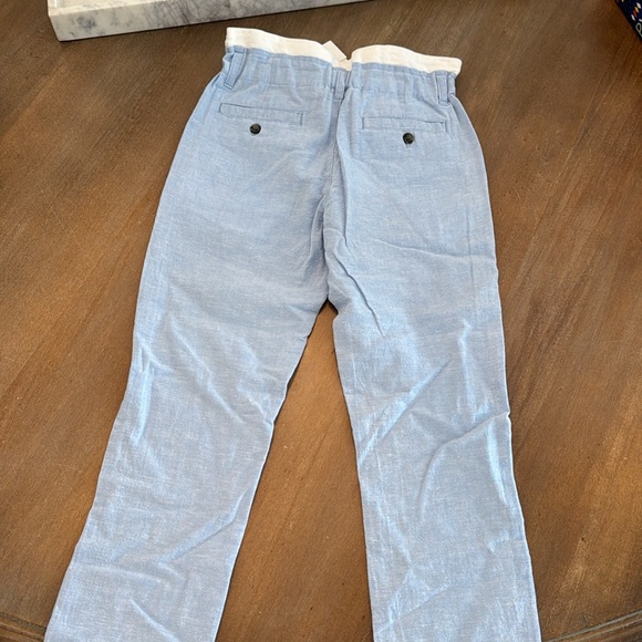 Boys Janie and jack linen pants size 6 - Picture 2 of 2